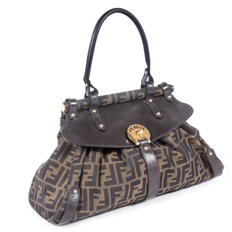 authentic Fendi zucca handbags